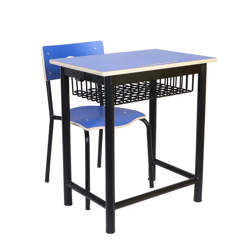 Modern Wood School Furniture Suppliers Classroom Student Tables and Chairs Set