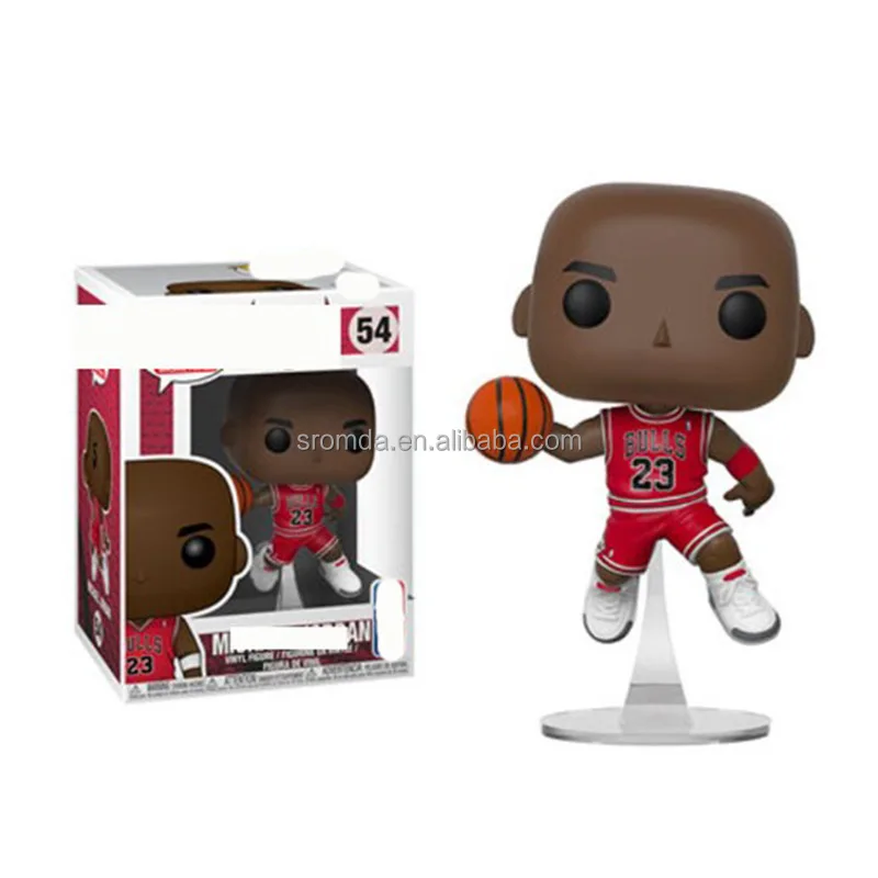 Hot Mini PVC Action Figure Toys Lebron James Harden Westbrook Lonzo Ball POP Carton Figure 3D Animation NBA star Figures