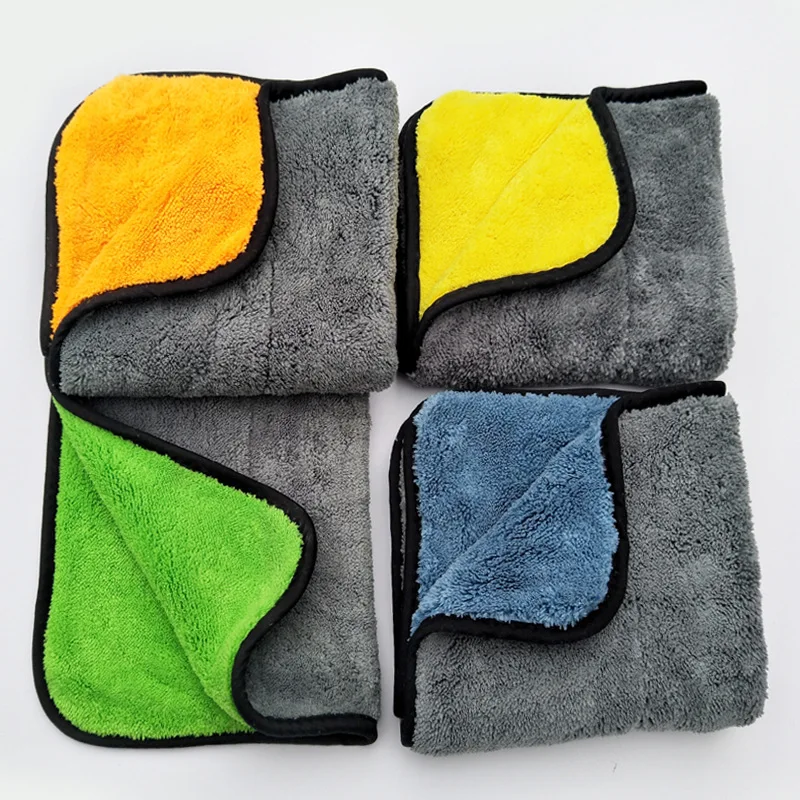 Washing Cloth Microfibre Car Wash Towel double sides 800 gsm microfiber car cleaning towel wholesale