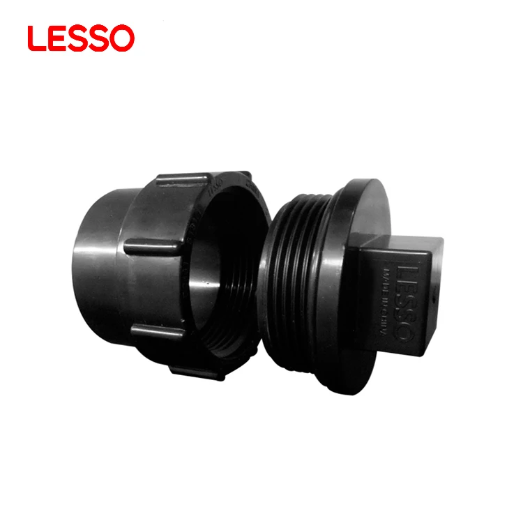 LESSO custom corrosion resistance wear-resisting insulation water tube fitting abs pipe fittings adapter