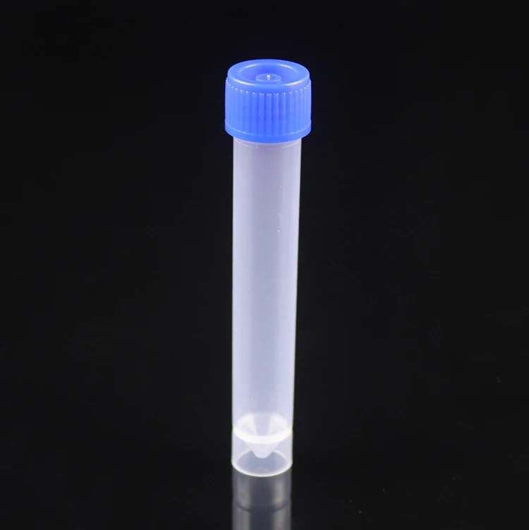 Medical Grade Polypropylene Lab Equipment Cryovial 10ml