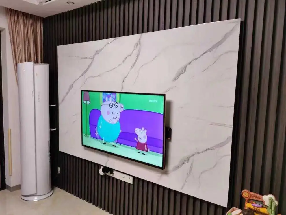 4*8ft 4*10ft 5mm 8mm wall panel marble bamboo charcoal wood veneer