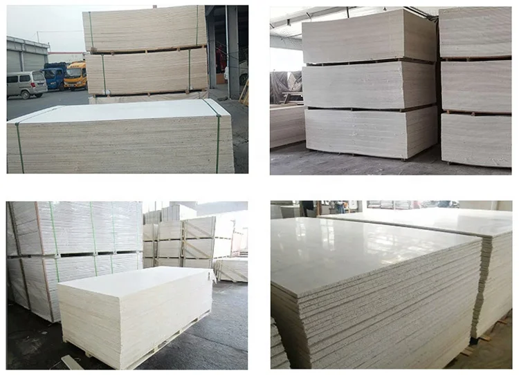  Magnesium Oxide Board Fireproof Class A1 Mgo Wall Panel Price Water resistent 4 x 8