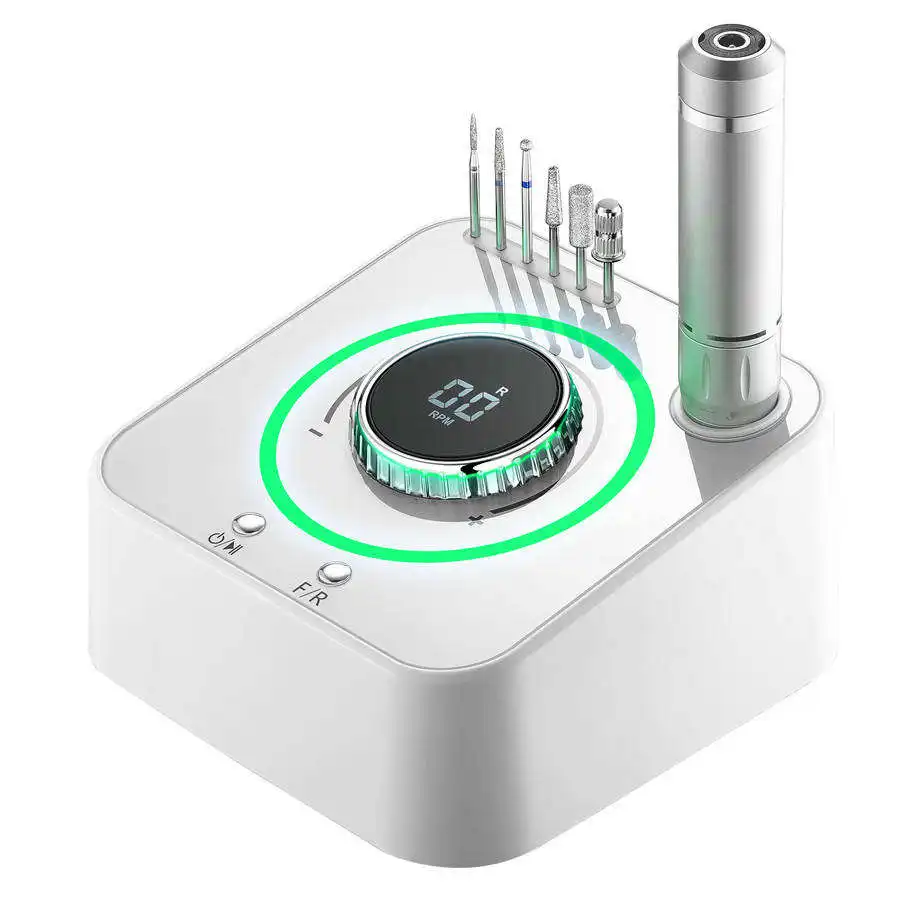 High Speed 40000rpm Electric Nail Drill Kit Manicure Pedicure Gels Polisher Machine