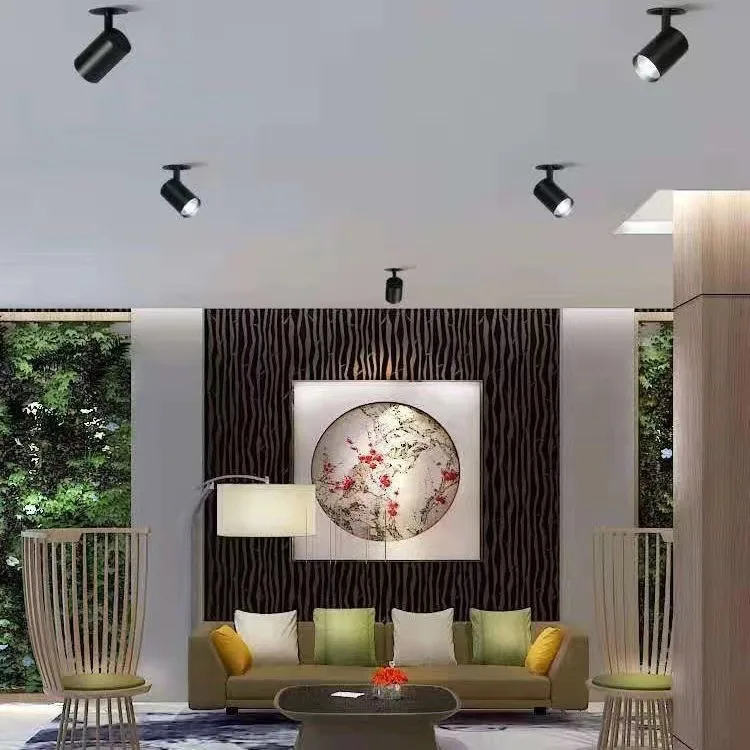 Tuya Museum Modern Ultra-Slim White Mini LED Track Light Smart Home Wall Washer Dimmer Switch Zigbee Wall Switch Track Light