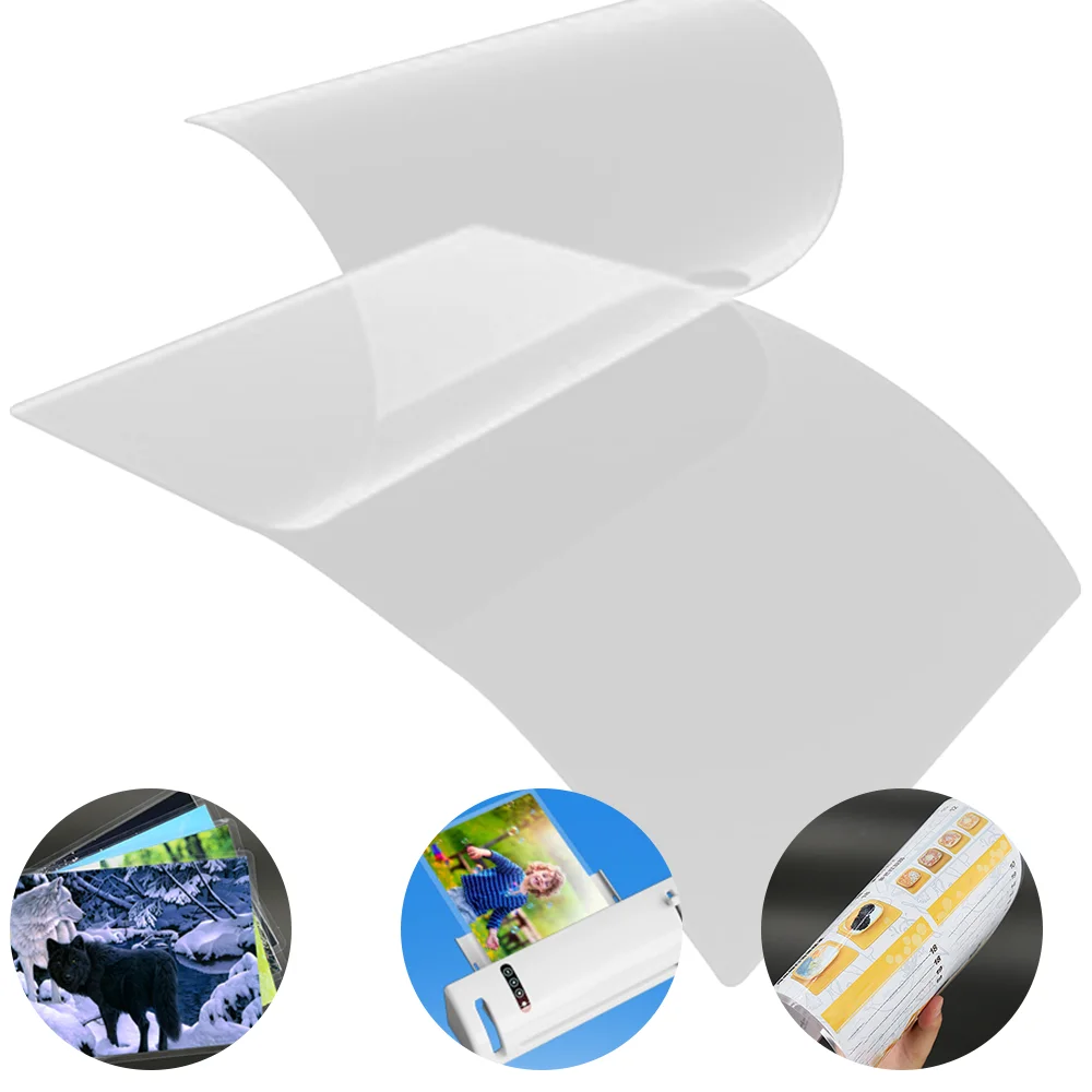 Clear Thermal Laminating Pouches A4 Letter Size Sheet 3 Mil Clear Thermal Laminating Pouches