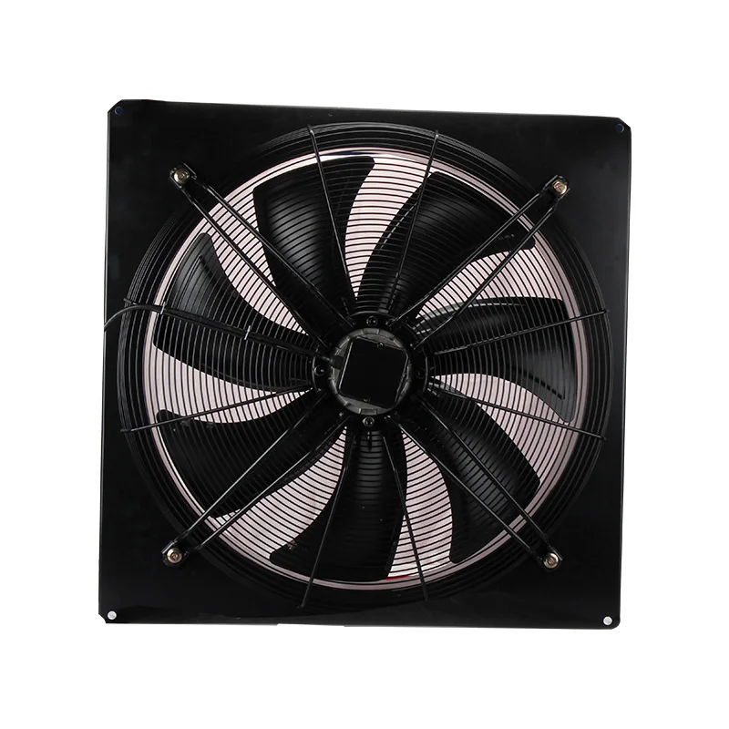 450mm Plate Mounted Axial Fan Extractor 1phase 4pole Sucking Industrial Fan