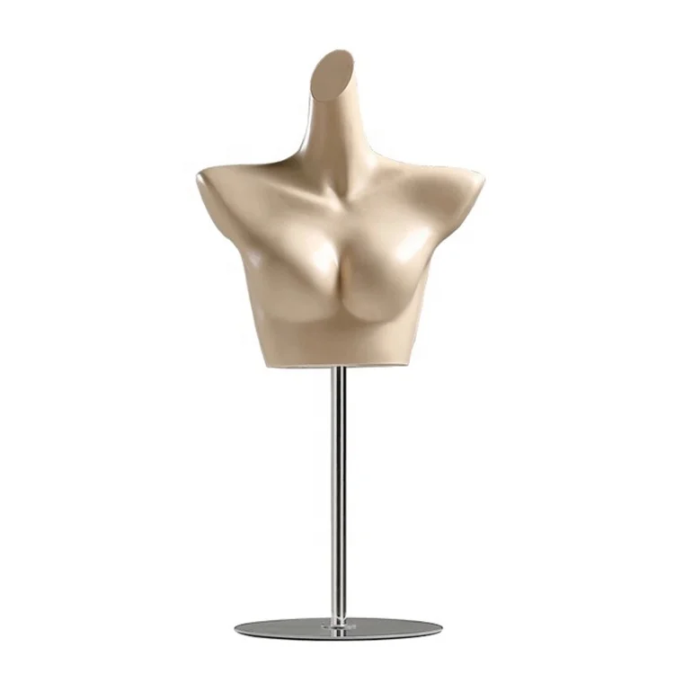 Underwear female half body plastic body window display display rack model