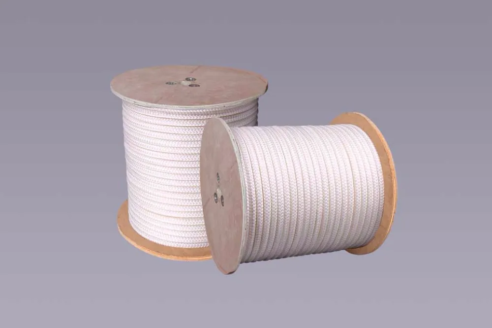 white nylon 3 strands twisted rope high quality twisted rope