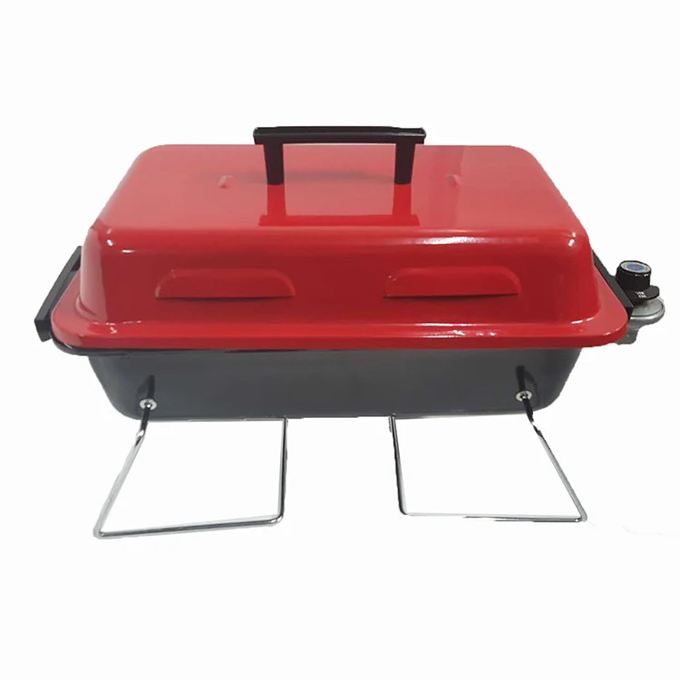 Ryeulacn Folding Portable Charcoal Propane And Gas Fired Outdoor Folding Up Camping Easy Portable Mini Gas Bbq Barbecue Grill