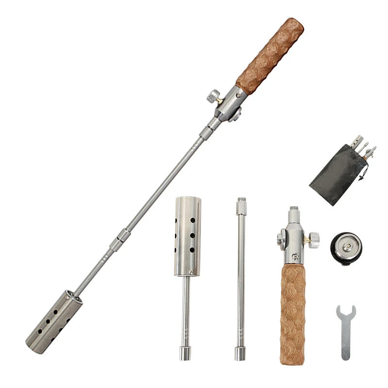 Multipurpose Gas Torch with Extended Pole and Strong Power for Outdoor Activities