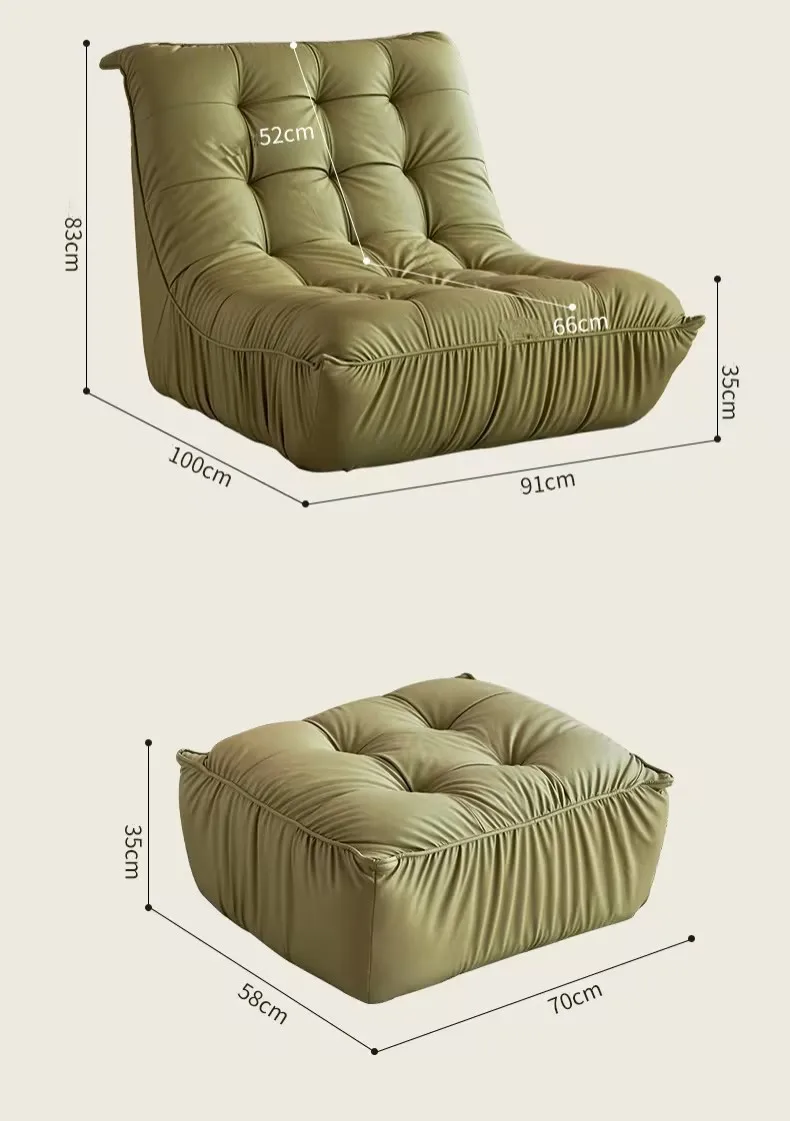 Современный Досуг расслабиться модульный пуфик угловой диван для гостиной ленивый набор