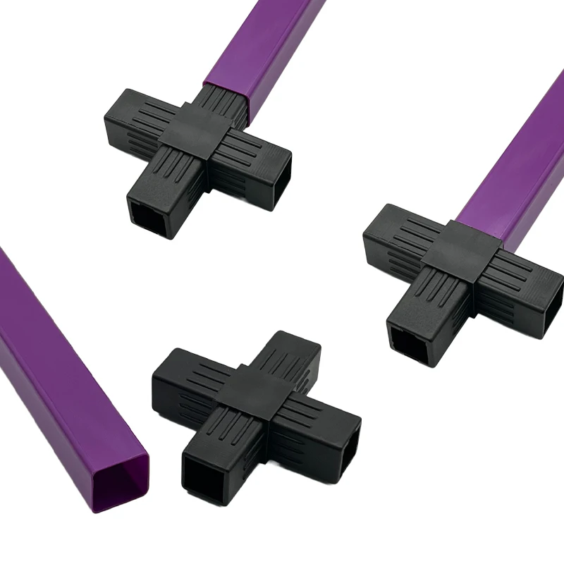 China manufacturer Plastic pipe connectors for pipe connections 4-way cross 20mm plastic pipe fittings