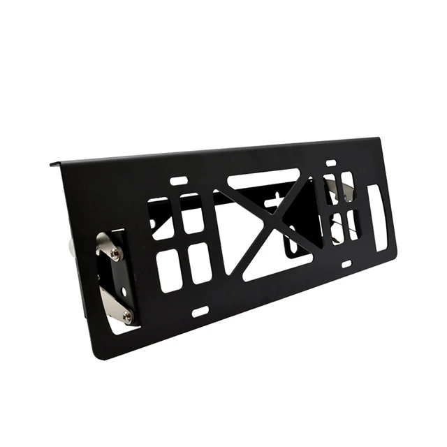 License Plate Holder 2018+ Jeep Wrangler Gladiator Frod F150 Bronco Compatible with Most Off-Road Vehicles Pickups SUV