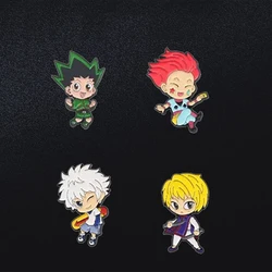 Metal badge Custom alloy cartoon school badge Enterprise activity Metal badges baking paint