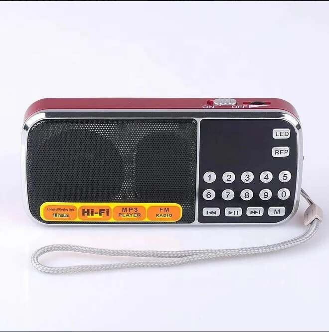  Горячее надувательство в Канаде L-088am am fm радио портативное с usb колонки карманный