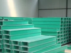 China Manufacturer Frp Grp Trough Cable Tray Cable Ladder