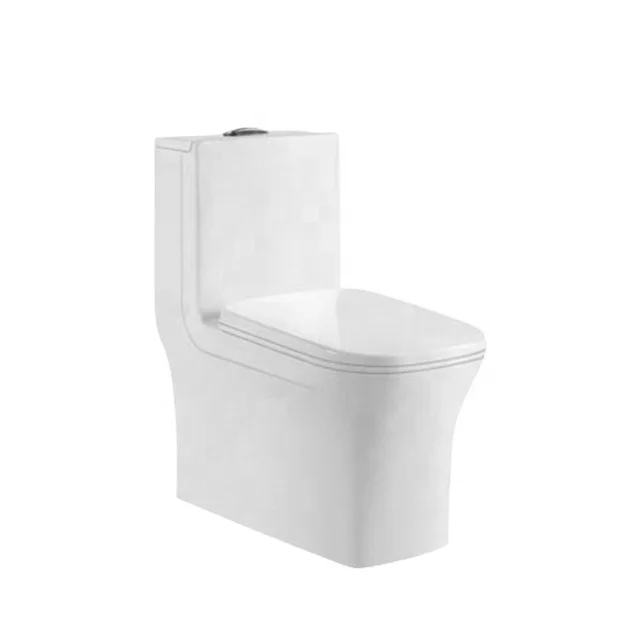 S-trap and P-trap wash down one piece piss toilet wc pedestal pan for bathroom on sale