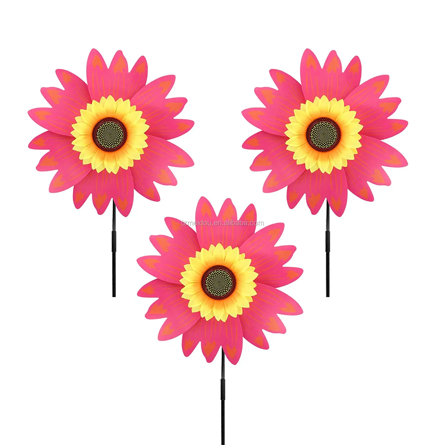 Lower price hot air balloon wind spinners ornaments windmill pinwheel windmill toys