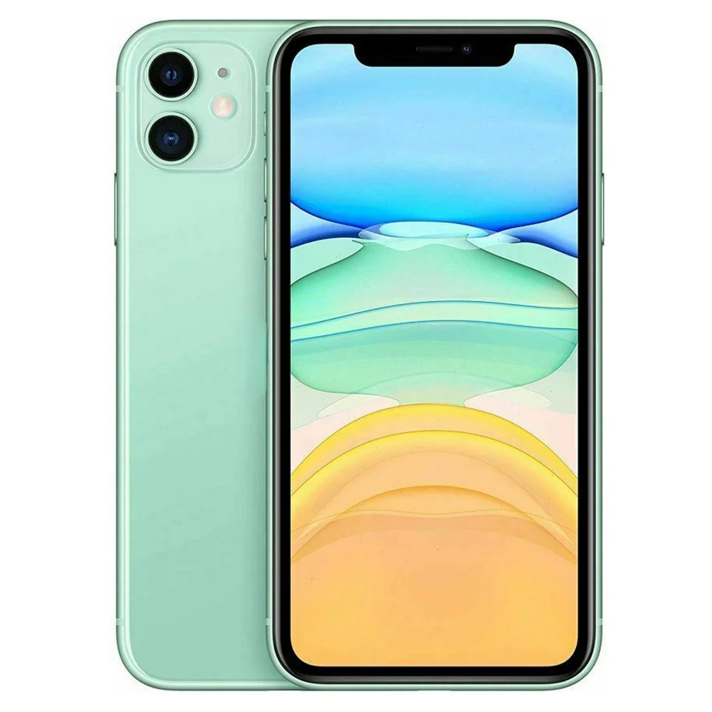 Б/у мобильные телефоны для iPhone 11 оригинальный б/у смартфон 64 Гб/128 ГБ/256 ГБ 3110 мАч двойная 12 МП 4G LTEcamera 6 1