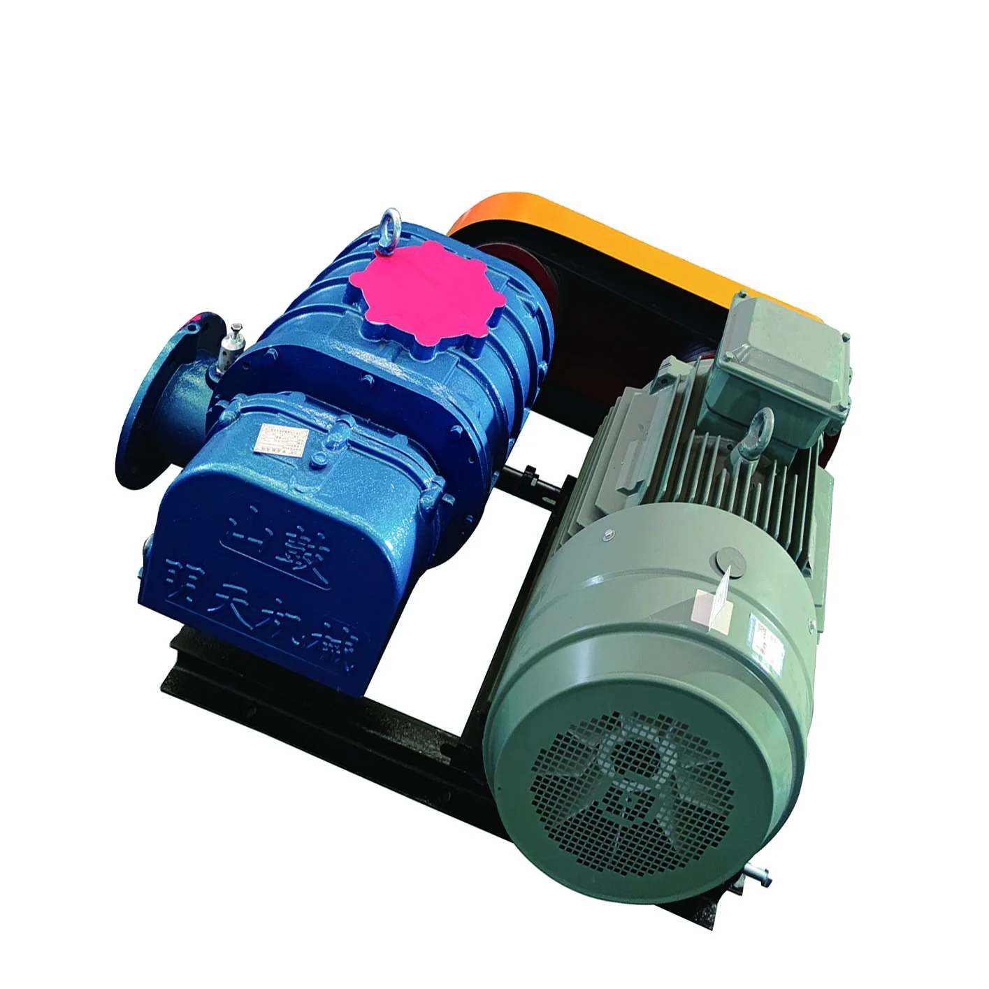 Diesel Engine Roots Blower Three Lobes Industrial RSR-150 Pneumatic Conveying Ammonia Gas Cement Chemical Roots Blowers