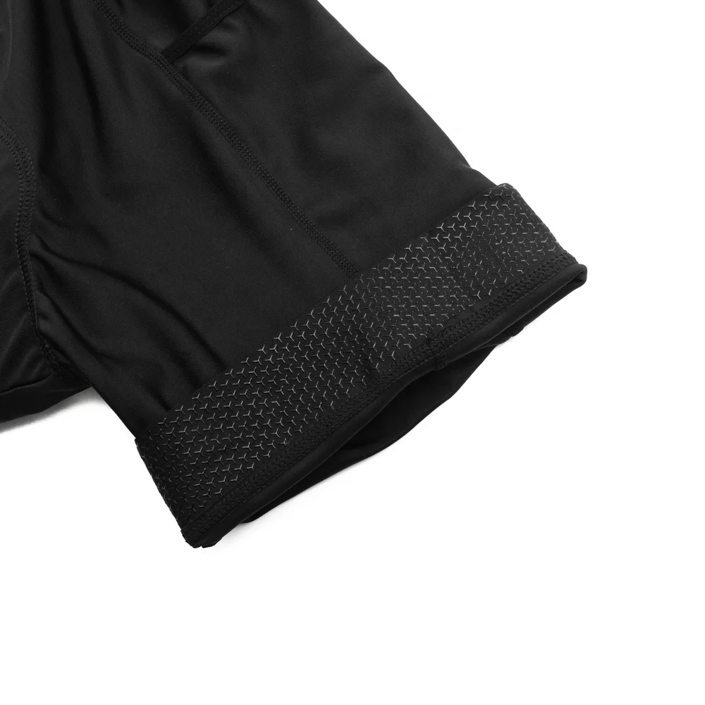 2023 Cycling Bottoms with Reflector Cycling Shorts Pocket Padded Bike Bib Tights