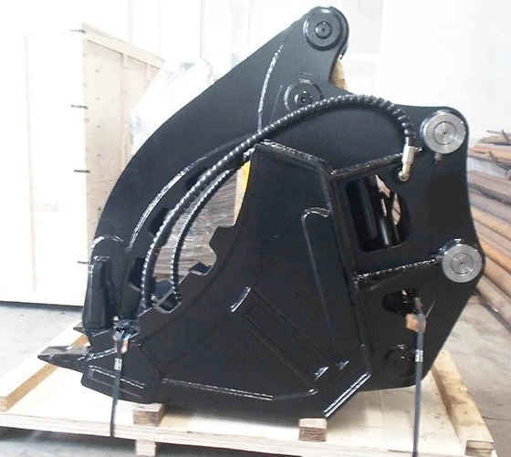 manufacturer P200 hydraulic excavator log grab bucket on sale