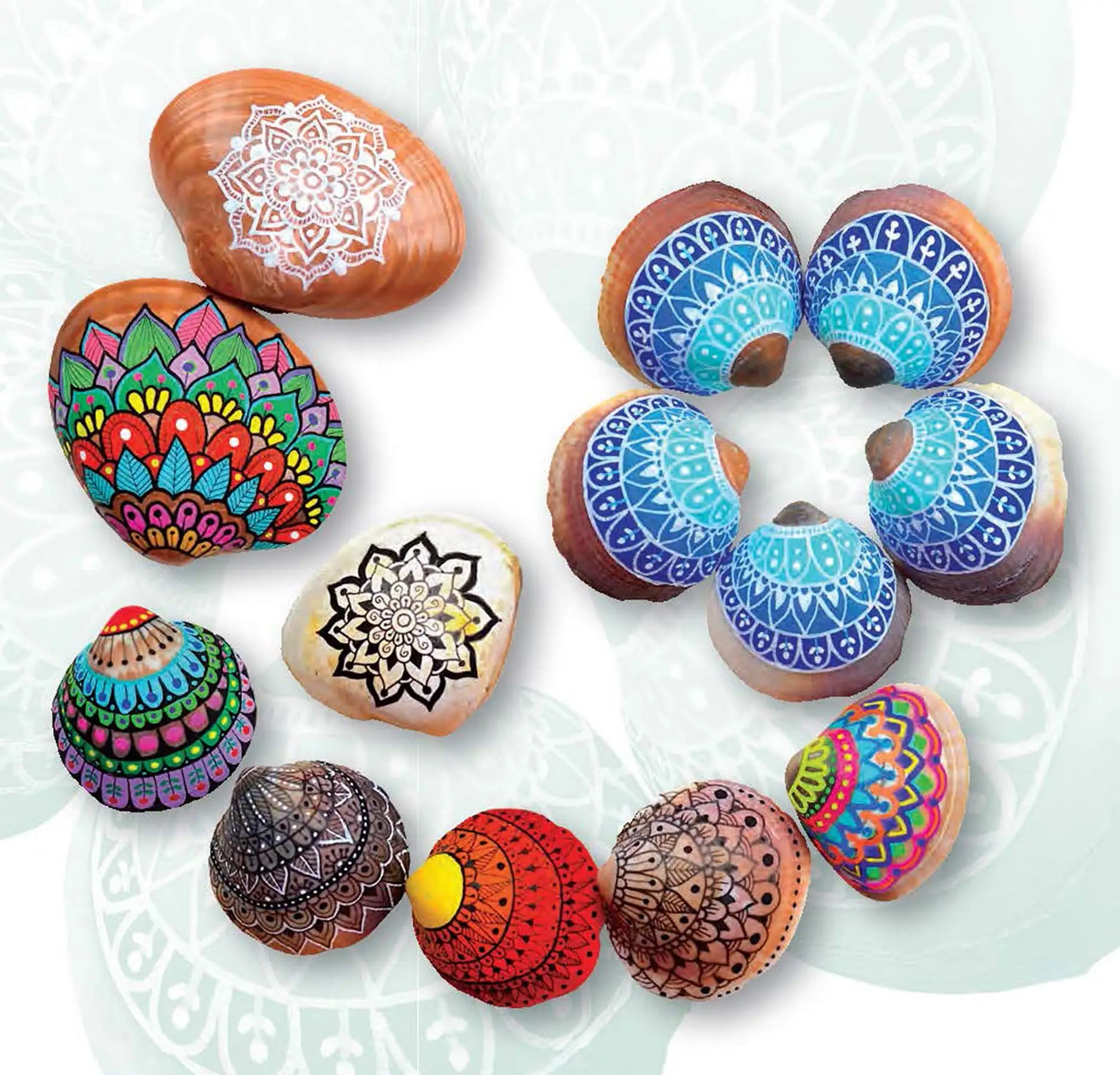 Mandala Dotting Tools Painting Kit  Rock Dot Paint Stencils Tool Set Art Craft Supplies Kits for Nail Stone Mandala Arts Drawing