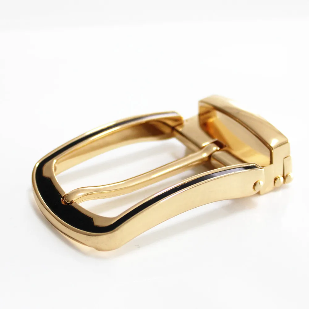 high quality 35mm alloy gold color metal clip pin buckle clamp belt pin buckles