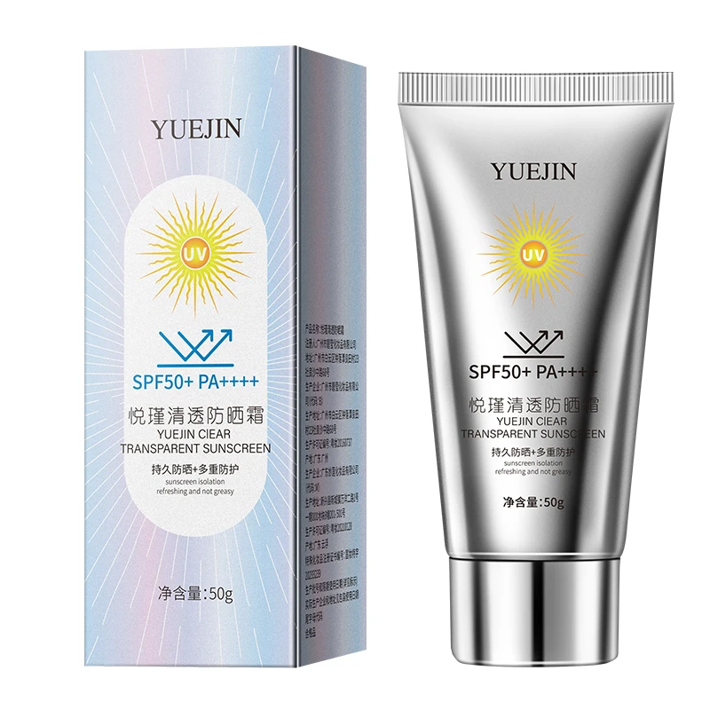 MOIKA YUEJIN, лучшие продажи, тонированный увлажняющий крем UVA/UVB защита солнцезащитный крем SPF 50 тонированный жидкий солнцезащитный крем
