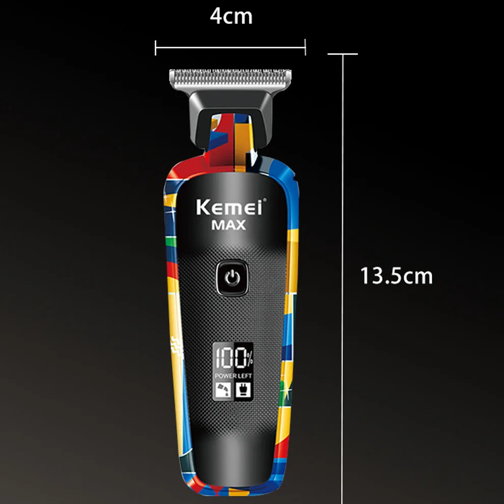 Kemei KM-Max5090 Professional Cordless Hair Trimmer USB Rechargeable Electric Hair trimmers Hair Cutter Machine