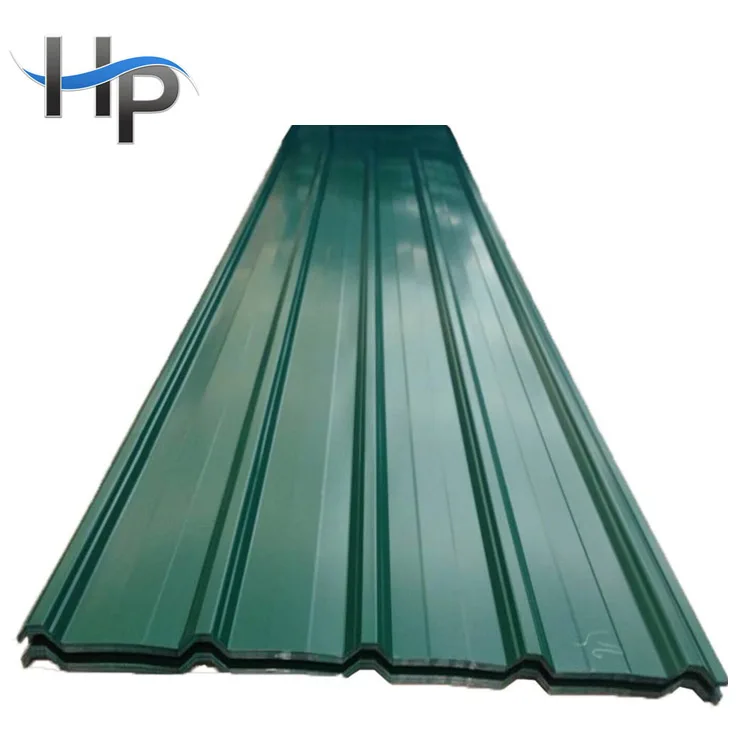 Corrugated PPGI steel / metal / iron roofing sheet in RAL color/30 gauge corrugated steel roofing sheet