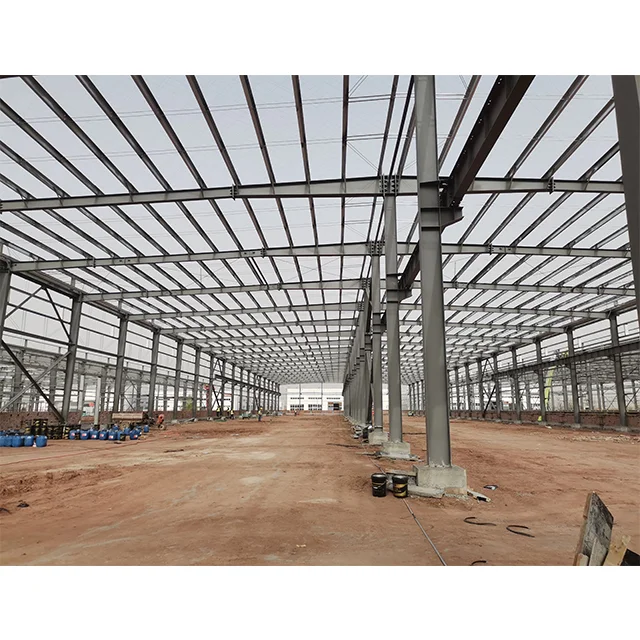 Prefabricated Light Steel Metal Structure Barn Shed Buildings Warehouse Workshop Factory Poultry House Shed Office Building