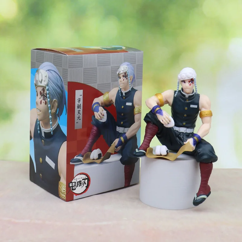Anime Demon Slayer Figure Kamado Tanjirou Nezuko Action Figures PVC Model Toys Zenitsu Figurine Inosuke Kimetsu No Yaiba Figura