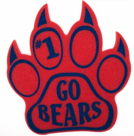 Custom Logo printed Cheering Foam Fingers Professional Big EVA/Sponge Foam Cheering Foam Hand for Giveaways