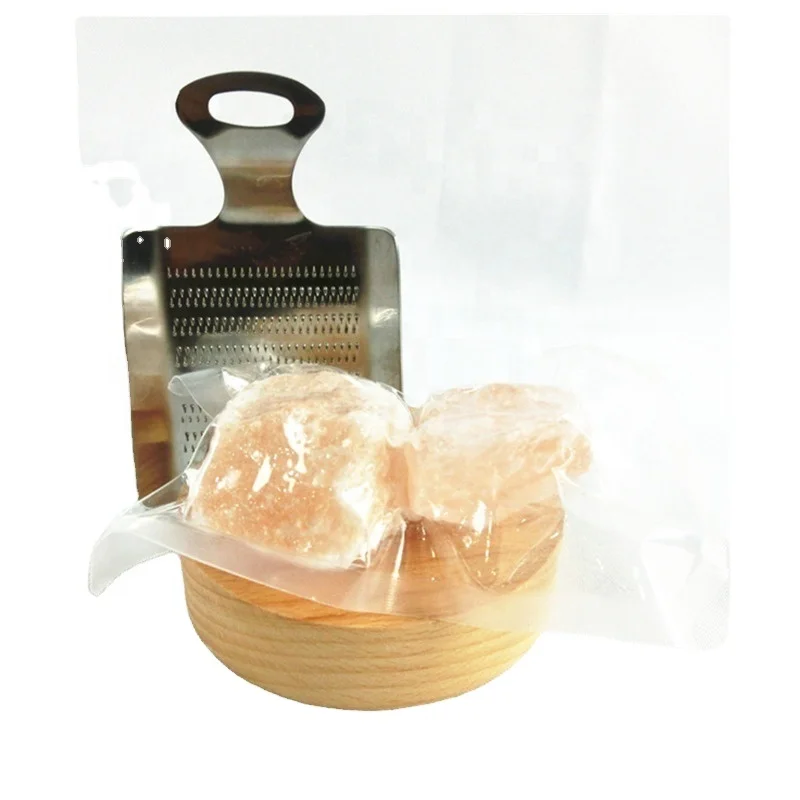 Himalayan pink salt block with stainless grater Himalayan salt kit High quality himalayan rock salt block for cooking OEM