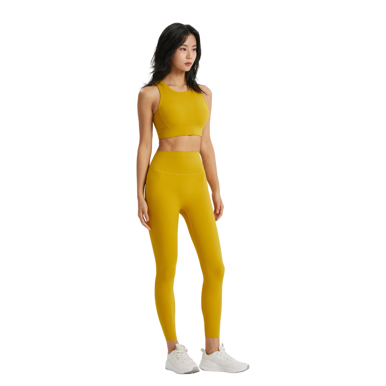 New high waist point glue draw in abdominal anti-roll-edge lulu yoga pants no T peach buttock lulu leggings traceless foot mouth