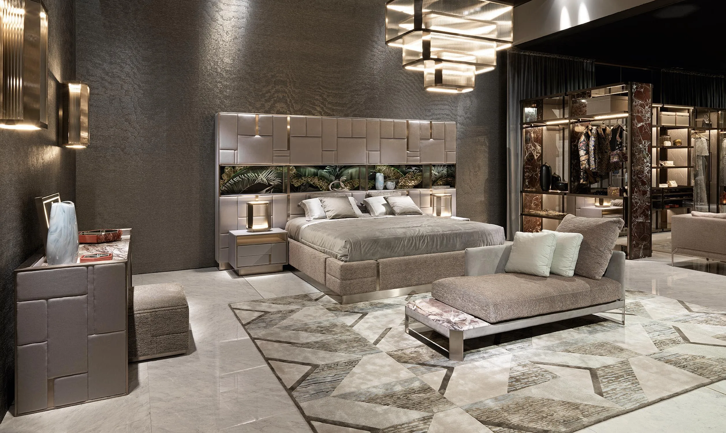 Bedroom Furniture Set Modern White Super Headboard Platform Classic Luxury Bed Room Frame Queen King Size Bed Frame Luxury Set