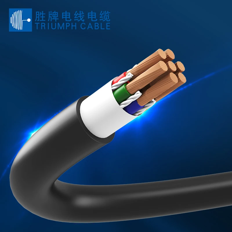 CE certificates LiHH 16X0.5mm2 LSZH multi cores tinned copper wire  drag chain Control cable