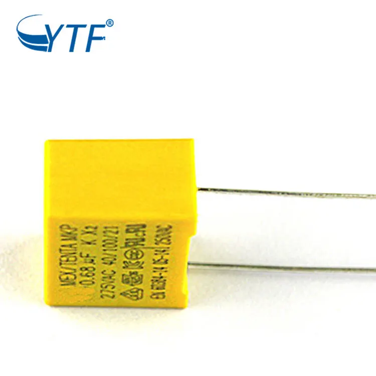 New Design Low Price High Voltage Mkp X2 2.2Uf 275Vac Mkp 275V 225K 225 Metallized Polypropylene Film Safety Capacitor P27.5Mm