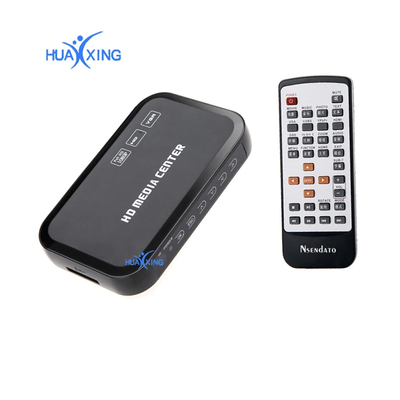 Популярный рекламный мини-медиаплеер 1080p с поддержкой Sd-карты Usb-накопителя Full Hd-медиаплеер Hdd мультимедийные