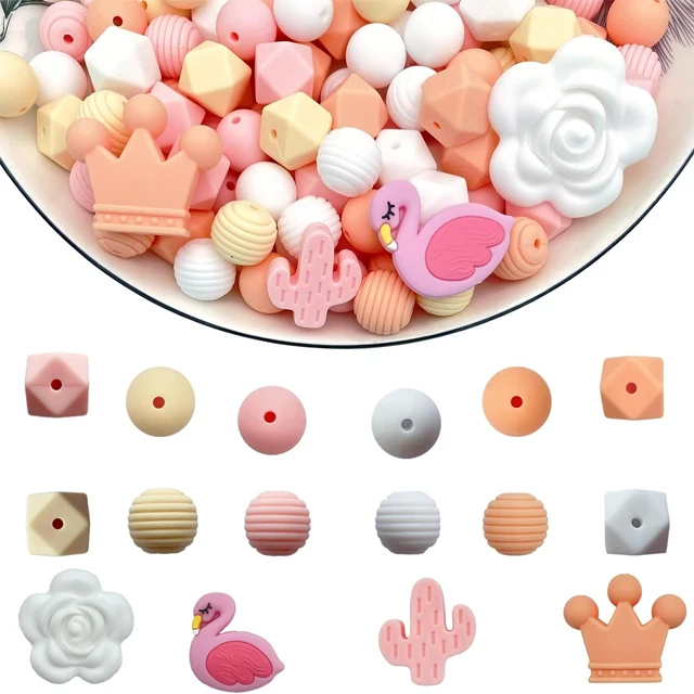 108 шт., мягкие силиконовые прорезыватели для зубов