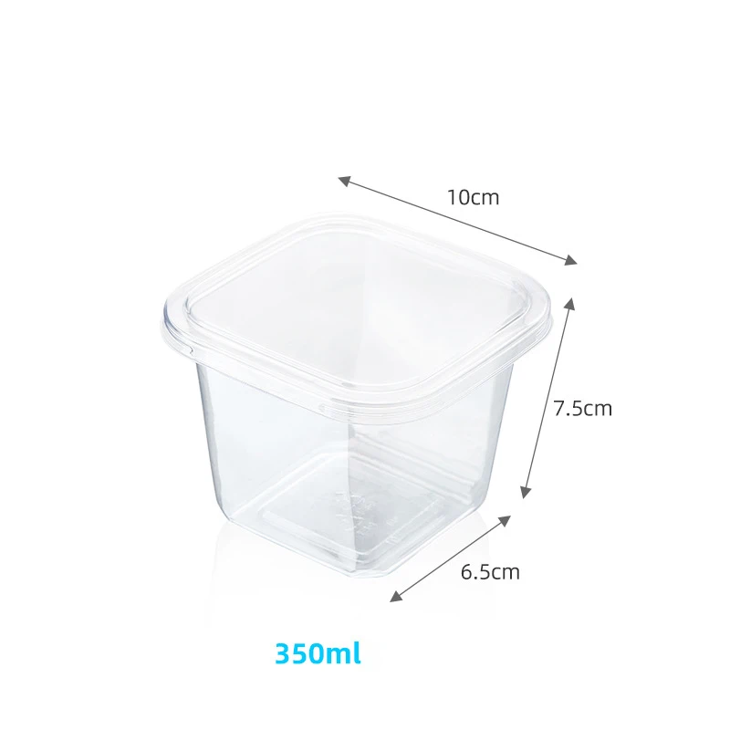 Wholesale Custom Printed Mini Clear Disposable Plastic Yogurt Pudding Desert Dessert Ice Cream Cups With Lids