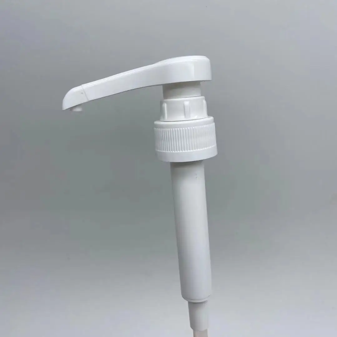 Hot Sale PP/PE 28/410 5cc 7.5cc 10cc Plastic Dispenser Pump Coffee Milk Honey Juice Syrup pump