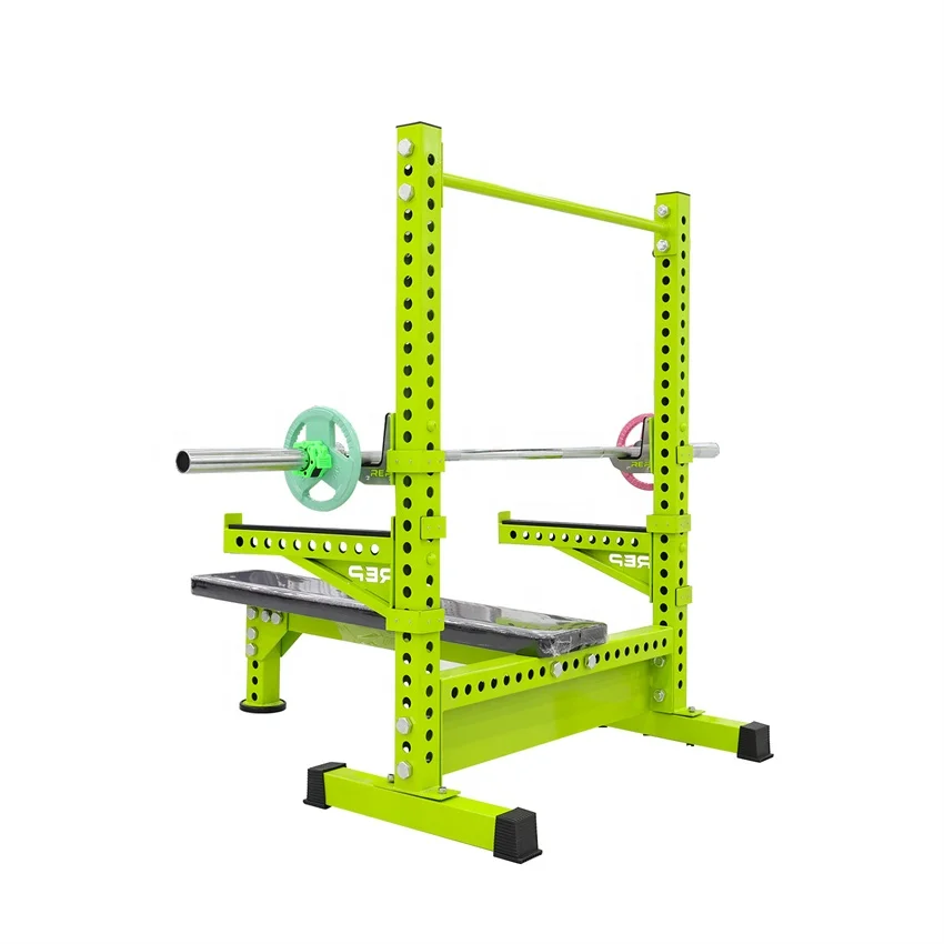 Commercial Gym fitness Equipment Adjustable Powerlifting Press Weight Squat Combo Rack