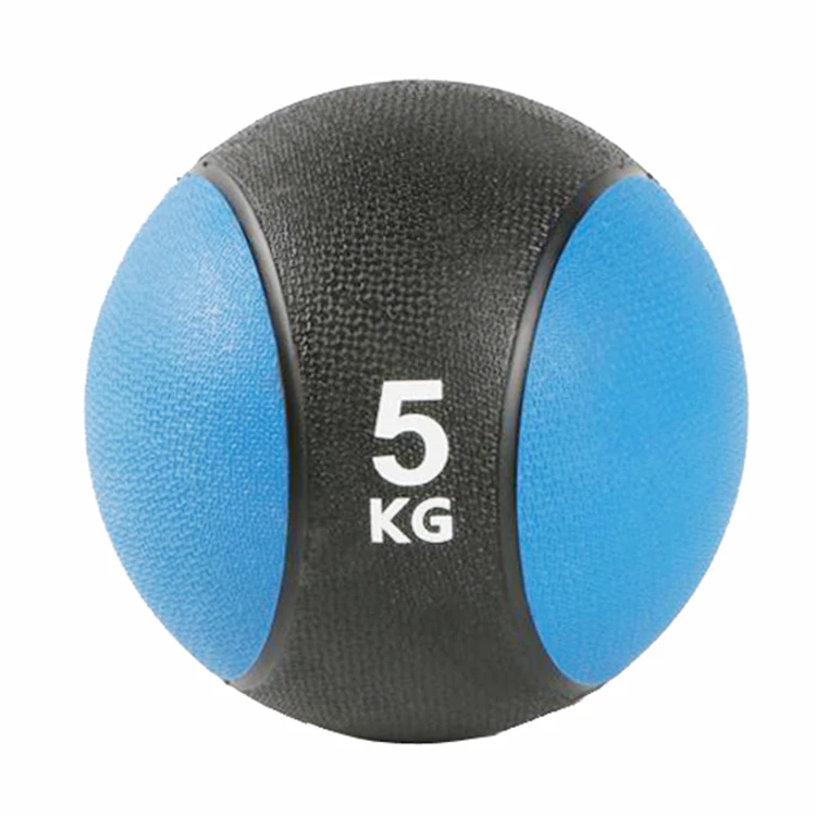 Fitness Medicine Ball Weighted Exercise Ball With Textured Grip Fitness Core Strength Training Rubber Ball