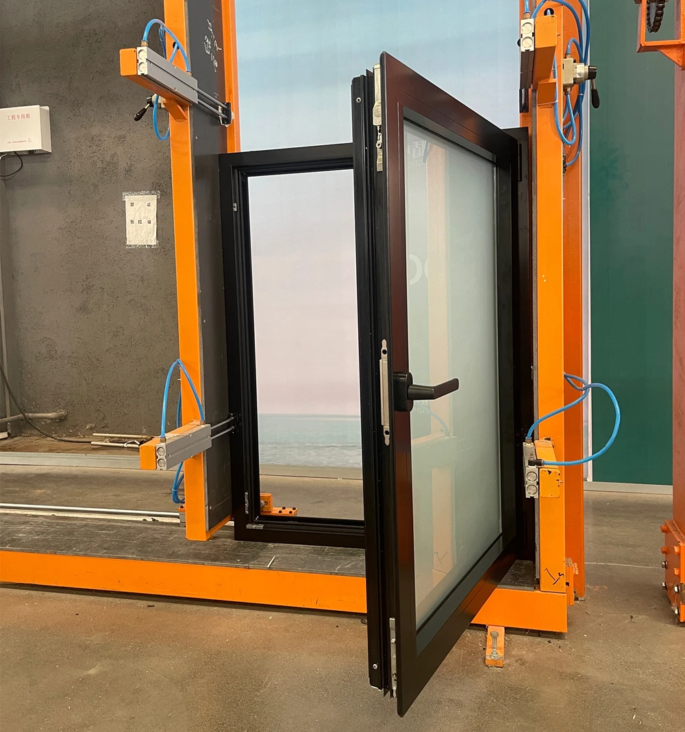 European standard heat Insulation window triple glazing window aluminium house glass casement windows