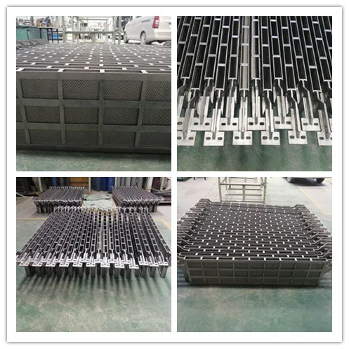 400*200*1  Ru-Ir Ir-Ta Pt   Gr1 titanium  electrode for Salt Chlorinator