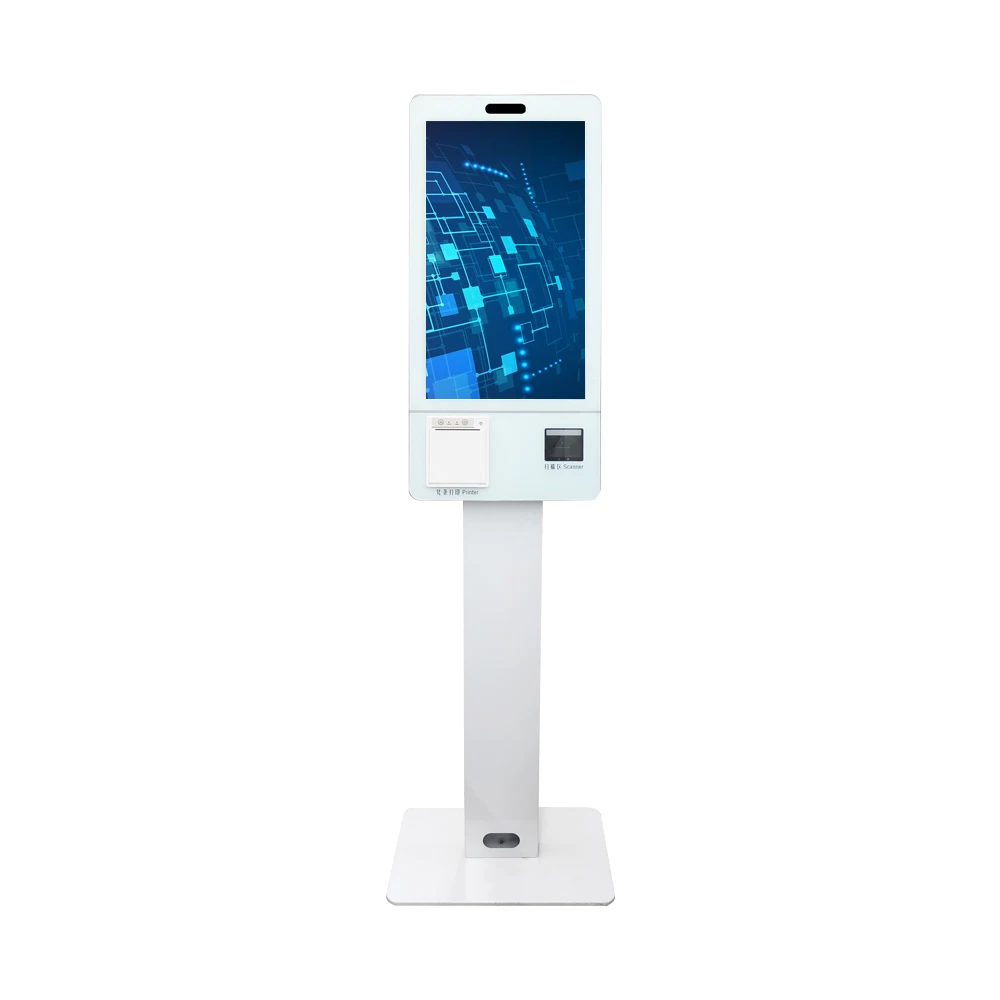 Hot sell supermarket retail self checkout kiosk machine