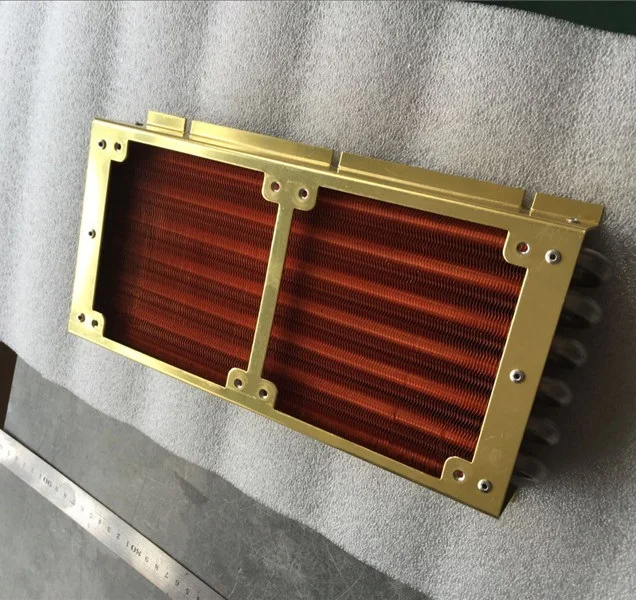Высококачественный двухрядный радиатор из нержавеющей стали для всех лазерных аппаратов, эстетические лазеры
